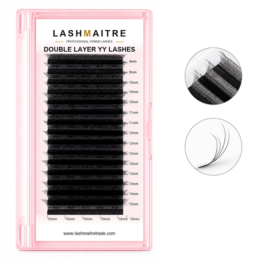 LASHMAITRE Double Layer Y Lashes 12 row product image