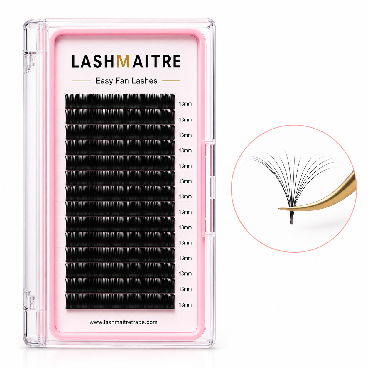 LASHMAITRE Easy Fan Lashes 0.07mm 13mm product image